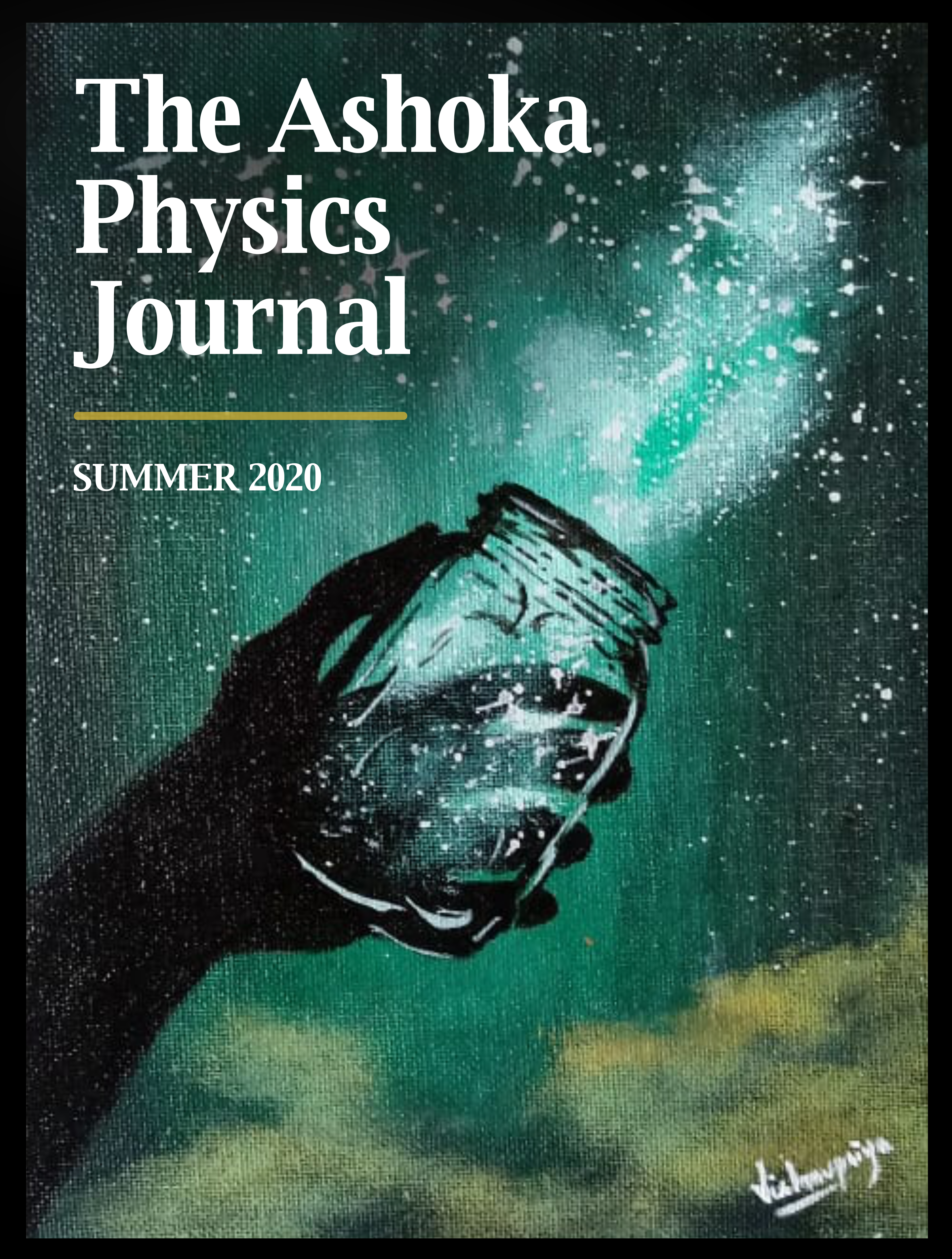 The Ashoka Physics Journal, Summer 2020